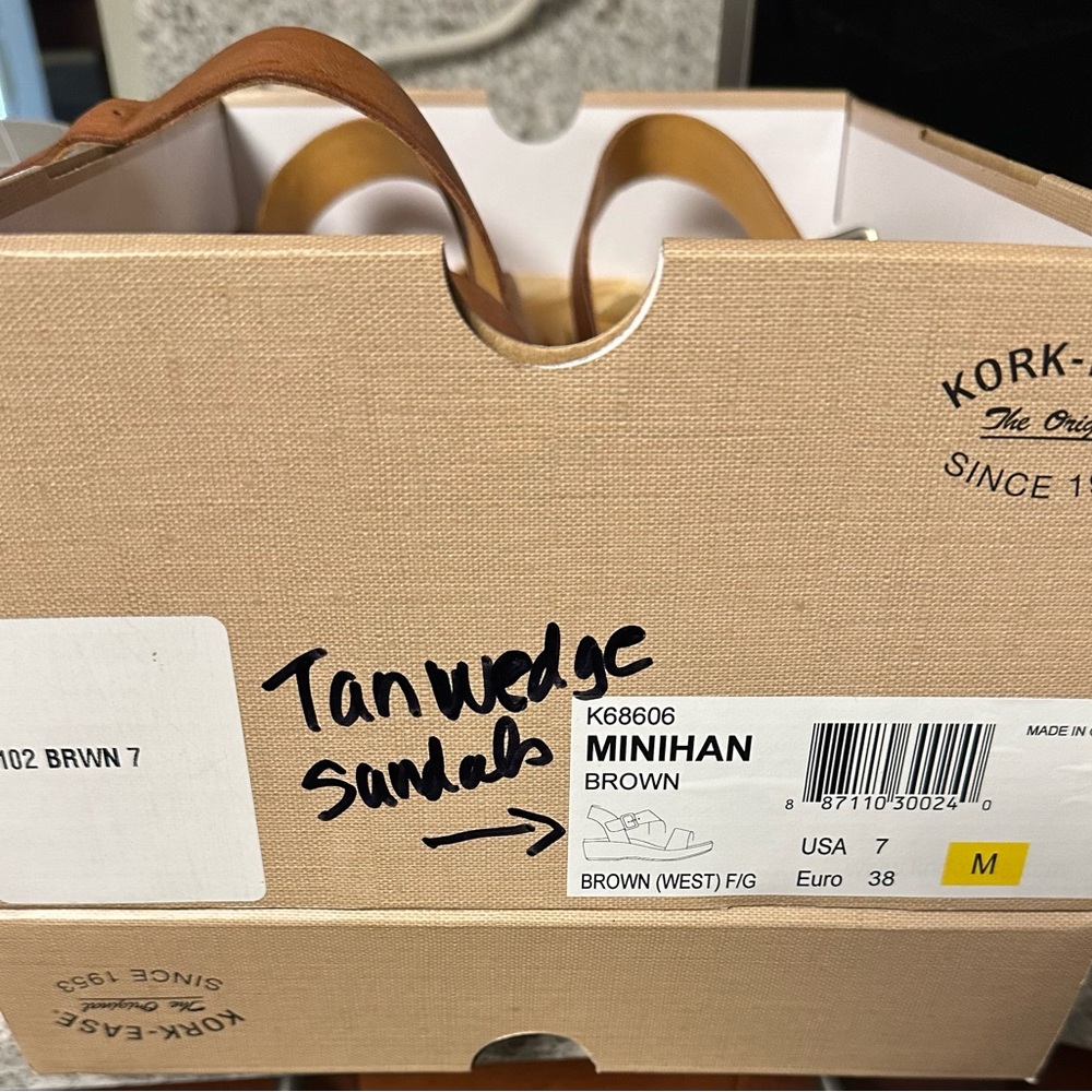 Kork-Ease sandals in original box. Super cute! NEW. - Picture 4 of 4